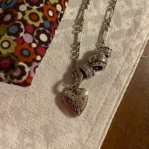 Brighton Necklace w/ Mom & Dgt Charms 4 charm in total. Perfect for Mother’s Day